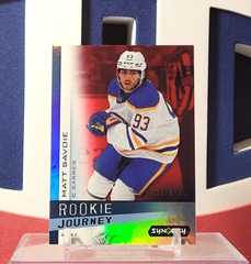 Matt Savoie 2023-24 - Rookie Journey /599 Synergy Upper Deck